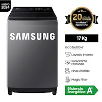 Lavadora Samsung Eco Bubble 17KG WA17CG6441BDPE Silver